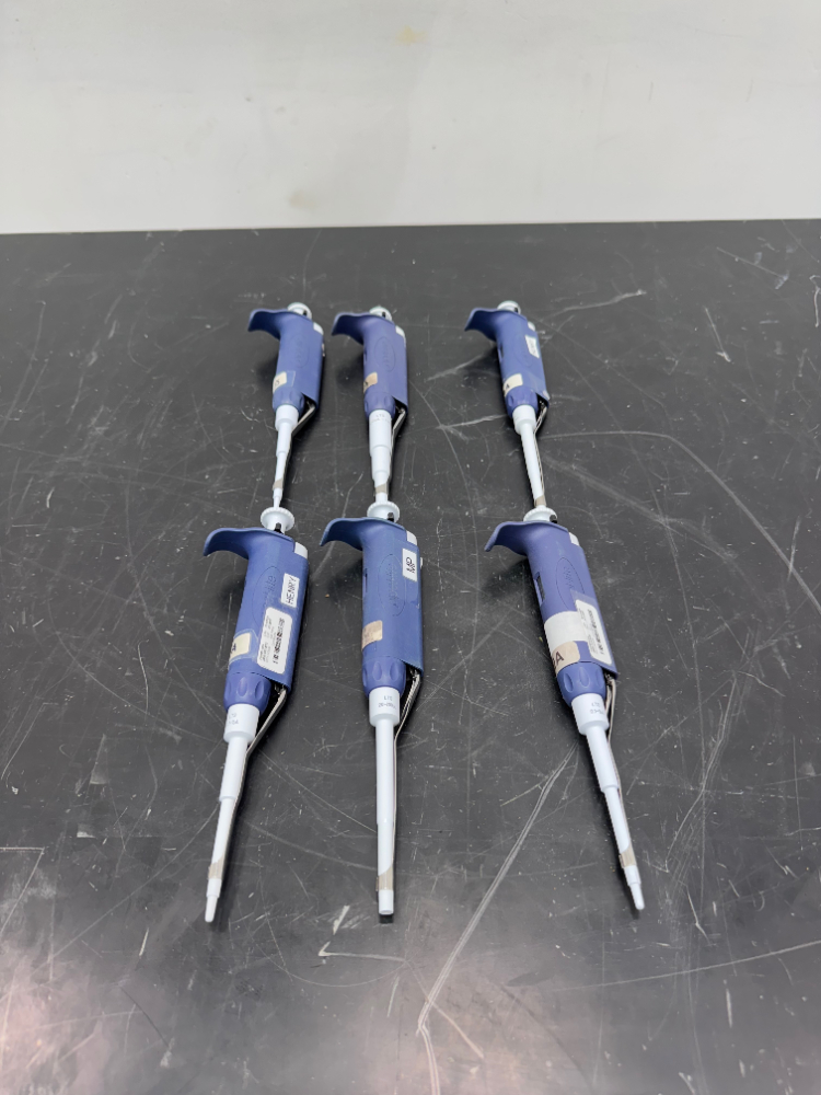 Image of Rainin Pipet-Lite Single Channel Pipettes - Quantity 6